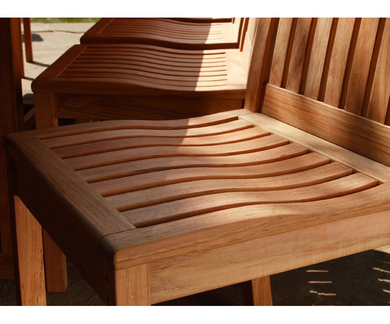 Monterey 5PC Teak Dining by Three Birds Casual - Image 3